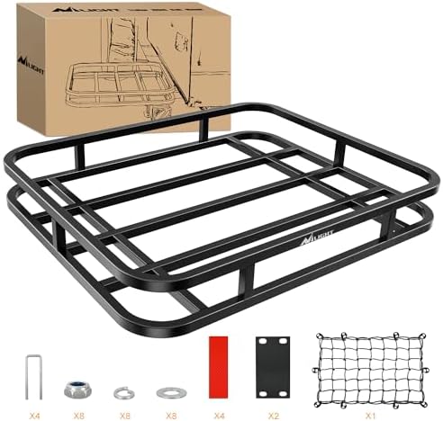 Nilight 32”×26”×4” RV Bumper Mounted Cargo Rack Carrier by Nilight