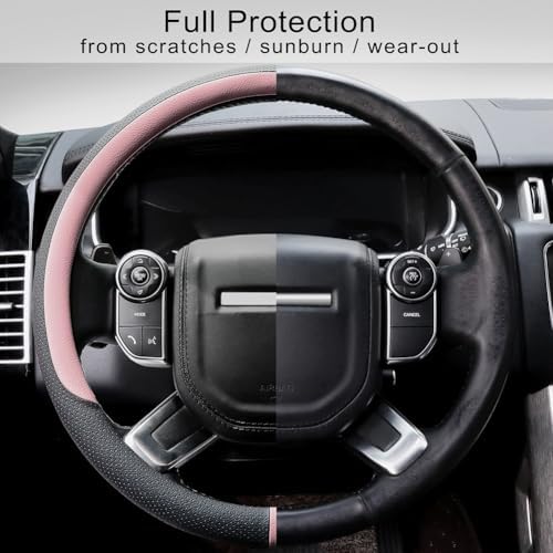 COFIT Breathable Car Steering Wheel Cover 16 inch Auto Universal Leather Wrap - Image 5
