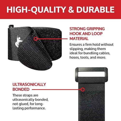 Reusable Cinch Straps 1" x 40" - Image 2