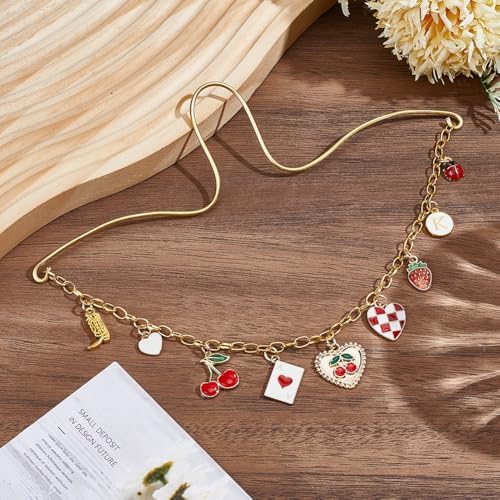 Rearview Mirror Charm for Car Aluminum Chain - Image 4