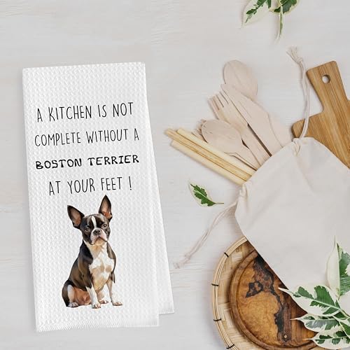 Boston Terrier Dish Towels Set - Image 4