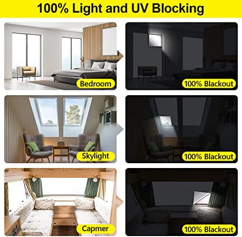 FADOTY 100% Blackout Curtains 2 Pack - Image 6