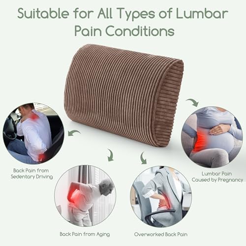HIGOGOGO Lumbar Support Pillow for Recliner Chair/Accent Chair/Couch, Large - Image 6