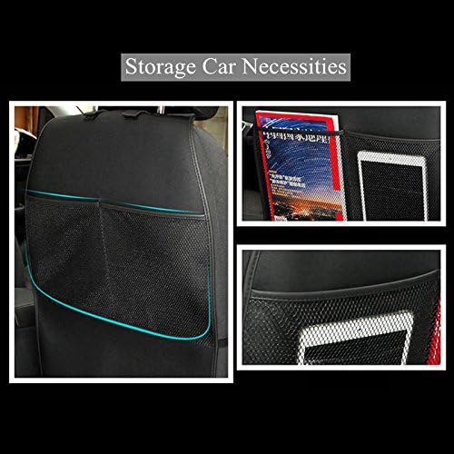 HCMAX 2 Pack Kick Mat Car Seat Back Protector Waterproof Easy to Clean - Image 5