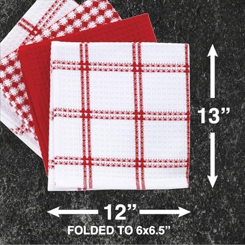 T-Fal Premium Waffle Dish Cloths: Highly Absorbent, Super Soft Long Lasting - Image 3