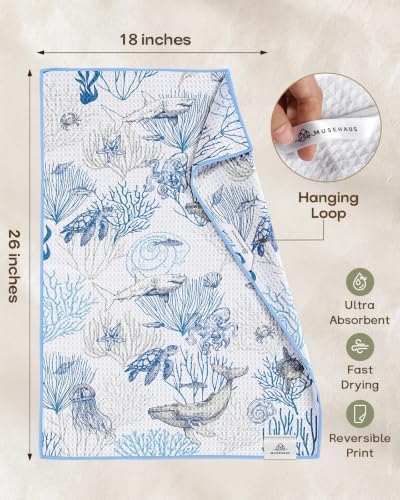 3pcs Double-Sided Waffle Kitchen Towels - Image 4