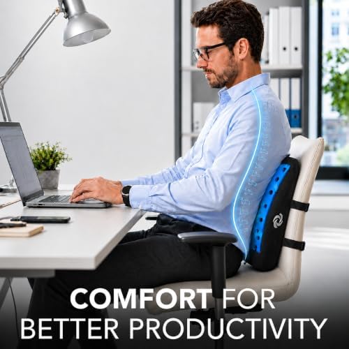 Samsonite Memory Foam Lumbar Support Pillow - Image 2