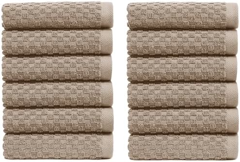 COTTON CRAFT Euro Spa Waffle Wash Cloth by COTTONCRAFT