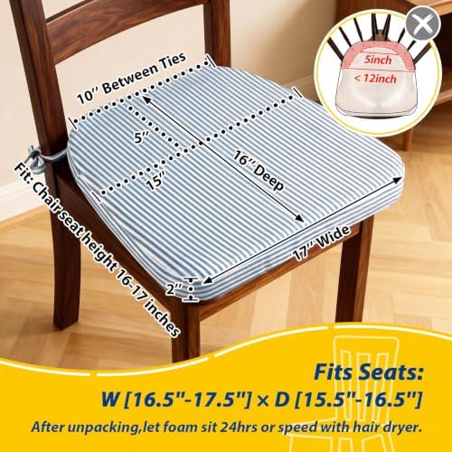 AAAAAcessories Chair Cushions for Dining Chairs - Image 2