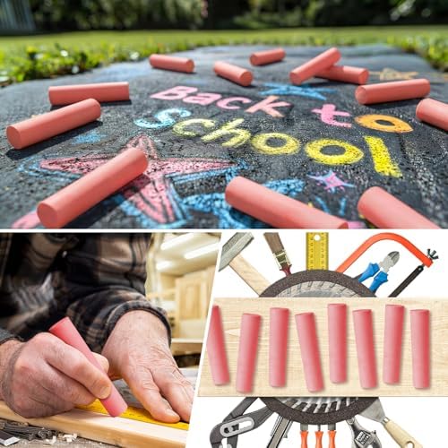 Affrolling 72 Pack Railroad Crayon Chalk Roof Mark Chalk Bulk - Image 6