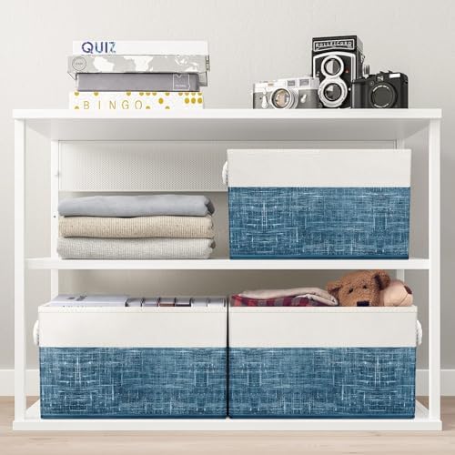 Fab totes Storage Bins 3-Pack, Foldable Storage Baskets - Image 6