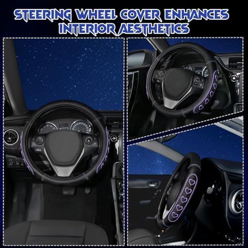 Ventilated Heart-Shaped Steering Wheel Cover - Image 6