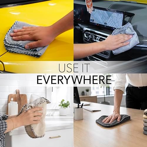 Chemical Guys, AllSwipe Multi-Purpose Microfiber Towels, 14 x 12, 6 Pack - Image 4