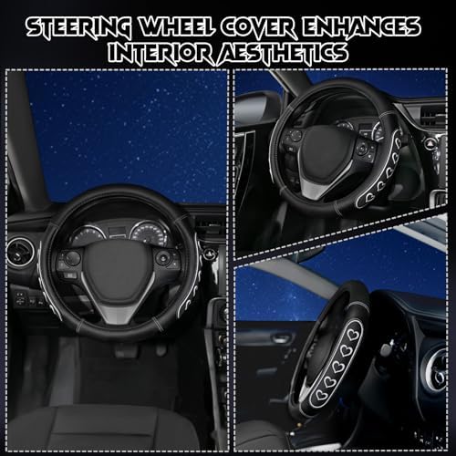 Ventilated Heart-Shaped Steering Wheel Cover - Image 6