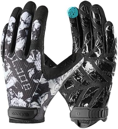 COOLJOB Mechanic Safety Work Gloves, Enhanced Anti-Slip Grip Tactical Gloves by COOLJOB