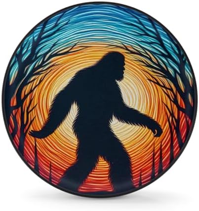 Bigfoot Forest Art Spare Tire Cover Waterproof Dust-Proof Spare Wheel Covers by Unknown