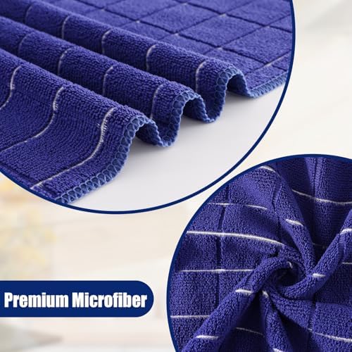Homaxy Microfiber Kitchen Towels and Dishcloths Sets, 20 Pack - Image 2