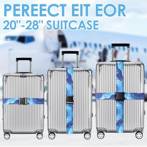 Gutsdoor Luggage Straps for Suitcases Adjustable Travel Belt, Connector Holds - Image 3