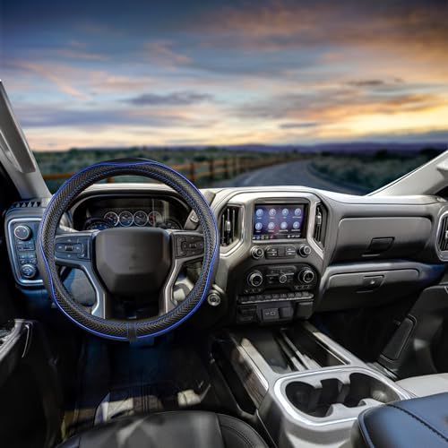 Car Steering Wheel Cover for Chevy Silverado 1500 2500 3500, Automative - Image 2