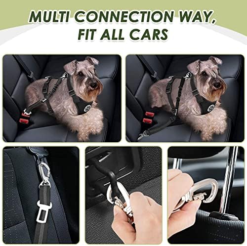 Lukovee Dog Car Harness Seat Belt, Harness & Seatbelt - Image 2