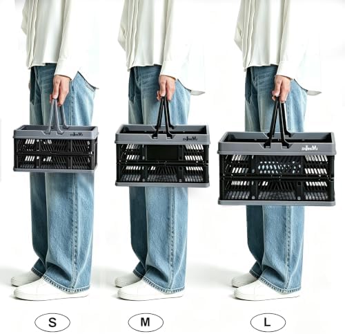 Pack-2 Black Plastic Baskets - Image 5