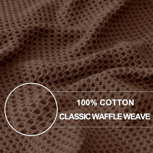 Homaxy 100% Cotton Waffle Weave Kitchen Dish Towels 4-Pack - Image 2