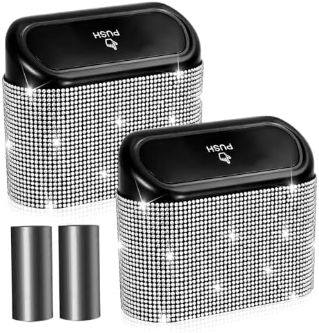 NBTEPEM Bling Car Trash Can by NBTEPEM