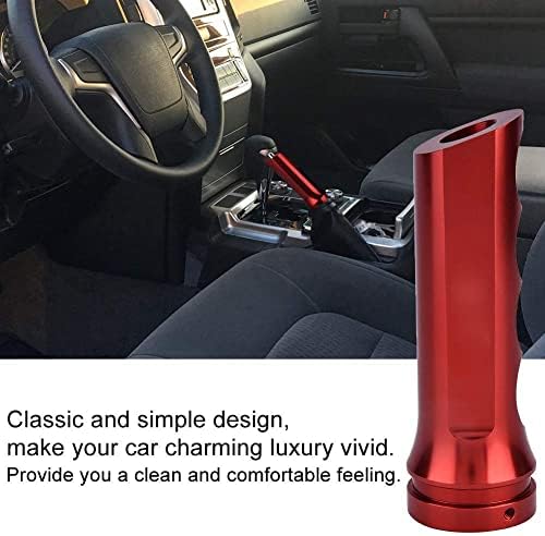 Aramox Universal Aluminum Car Handbrake Cover, Sleeve Protector Handle Accessory - Image 2