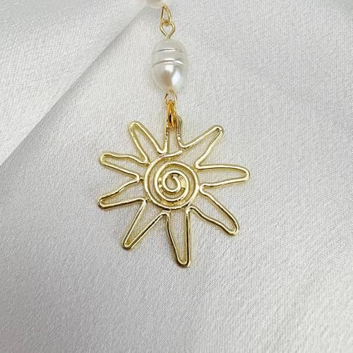Sun Hanging Car Charm, Boho Crystals Decor - Image 4