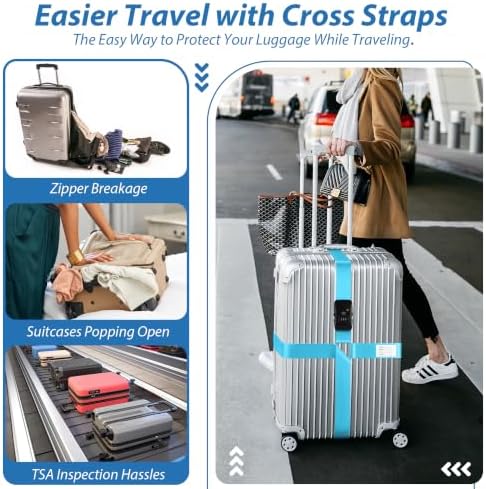 TSA Approved Luggage Straps - Image 2