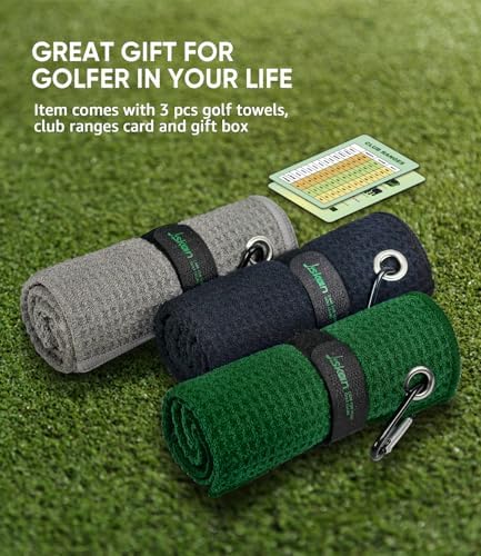 Jiskan Pro Golf Towel Microfiber Golf Towel - Image 4