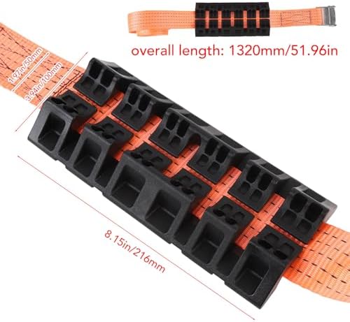 Tire Traction Straps placeholder Snow Emergency Traction Belt Straps Anti Skid - Image 7