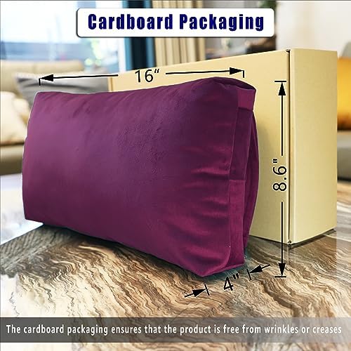 Velvet Recliner Headrest Pillow, Non-Slip Neck Support - Image 2