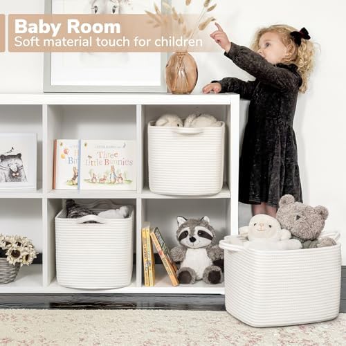 Goodpick Woven Storage Basket for Shelves - Image 3