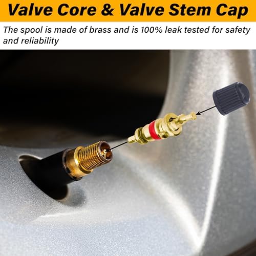 Valve Stem Removal Tool, Schrader Valve Removal Tool, Tires Repair Tool Kit - Image 5