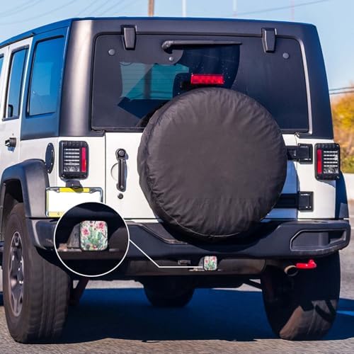 Swono Cactus Trailer Hitch Covers, Rubber Receiver Tube Hitch Plug - Image 6