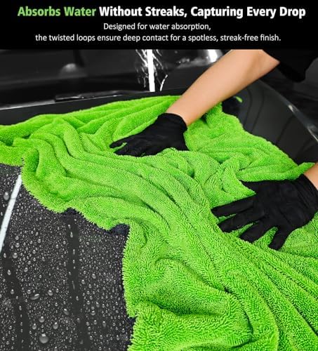 YeewayVeh Agile Giant Car Drying Towel, 1400 GSM - Image 3