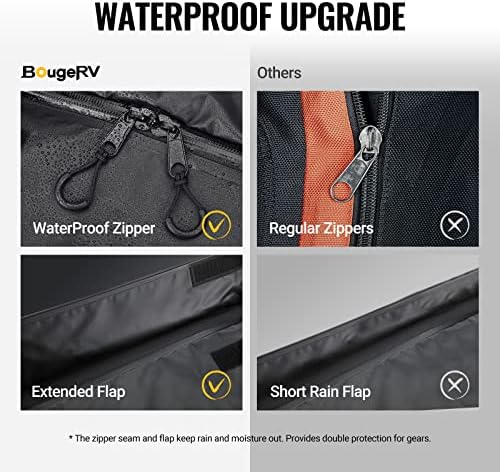 BougeRV Hitch Cargo Carrier Bag 20 Cubic Feet 700D Waterproof Expandable - Image 5