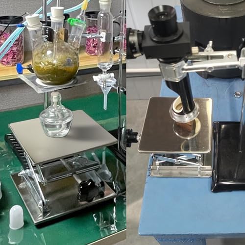 HFS 6x6" Stainless Steel Lab Jack Lift Table Scissor Stand Platform Max. Height - Image 6