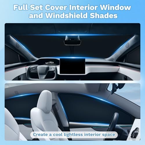 KUST Car Window Shades for Jeep Grand Cherokee 2011-2021 Windshield Sun Shade - Image 2