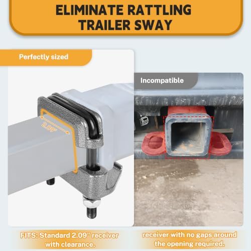 Anti Rattle Clamp Hitch Tightener - Image 2