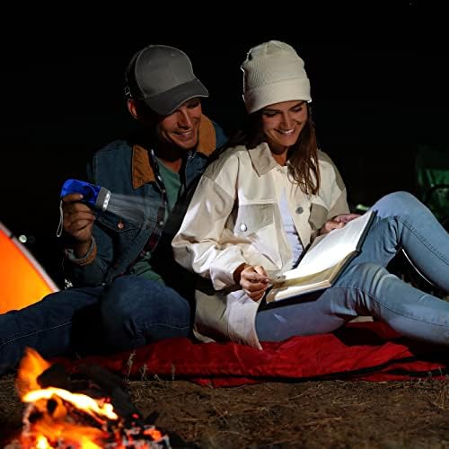 Mudder 8 Pack Hand Crank Flashlight 3 LED No Battery Torch - Image 5