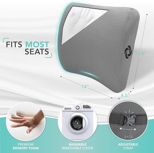 Samsonite Memory Foam Lumbar Support Pillow - Image 5