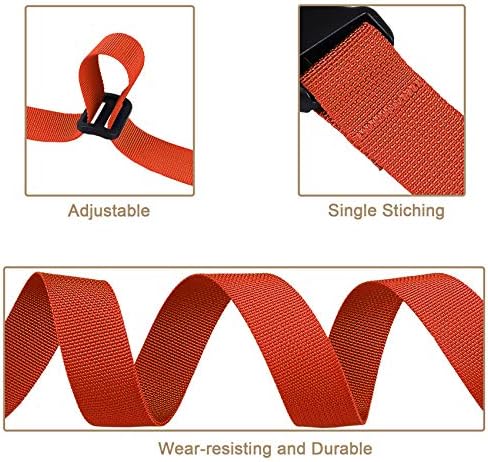 MAGARROW 24" 40" 60" 100" Strap Buckle Packing Straps Adjustable 1-Inch Belt - Image 4