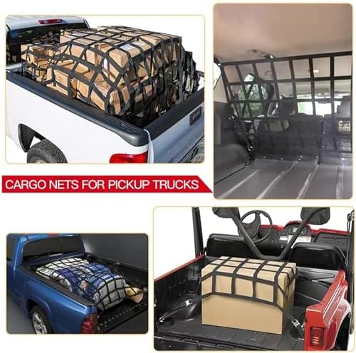 Car Trunk Rooftop Net Mesh Cargo Net Heavy Cargo Net Truck Trailer Dumpster - Image 4