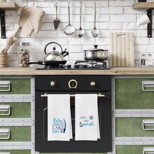 Lake House Kitchen Towels Set - Image 3