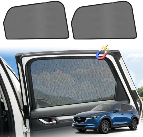 KUST Car Window Shades for 2017-2023 Mazda CX5 CX-5 Accessories, Breathable - Image 3