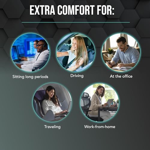 Samsonite Cooling Memory Foam Lumbar Support Pillow - Image 5