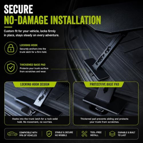 Rear Cargo Table for GMC Yukon Denali 2015-2020, Foldable SUV Camping Table - Image 5
