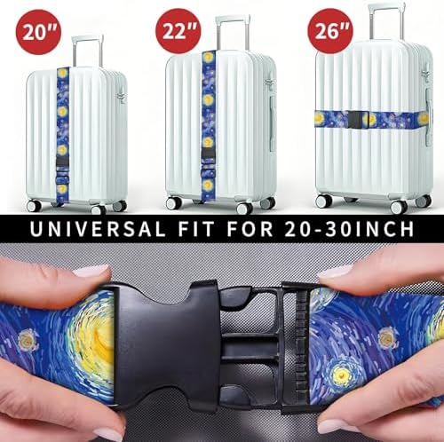 Luggage Straps for Suitcases, Heavy Duty Travel Belt - Image 4